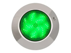 Foco Piscina Superficie LED RGBW Sumergible 12V DC IP68 Acero Inoxidable 12W RGBW