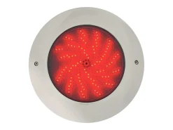 Foco Piscina Superficie LED RGBW Sumergible 12V DC IP68 Acero Inoxidable 35W No RGBW