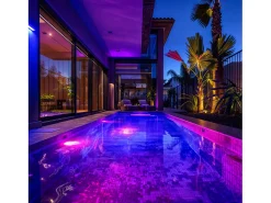 Foco Piscina Superficie LED RGB Sumergible 12V AC IP68 20W RGB