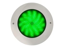Foco Piscina Superficie LED RGBW Sumergible 12V DC IP68 Acero Inoxidable 35W Sí RGBW