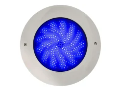 Foco Piscina Superficie LED RGBW Sumergible 12V DC IP68 Acero Inoxidable 35W Sí RGBW