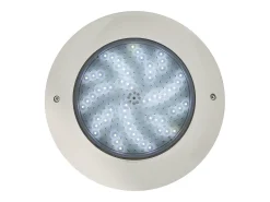 Foco Piscina Superficie LED RGBW Sumergible 12V DC IP68 Acero Inoxidable 20W No RGBW