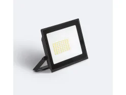 Foco Proyector LED 30W 120 lm/W IP65 S3 3000K No Negro Blanco Cálido