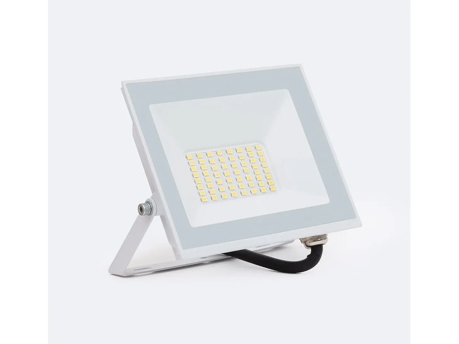 Foco Proyector LED 30W 120 lm/W IP65 S3 3000K No Negro Blanco Cálido
