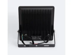 Foco Proyector LED 150W Regulable 0-10V 170 lm/W IP65 ELEGANCE Slim PRO Negro 3000K Asimétrica 120ºx50º Blanco Cálido