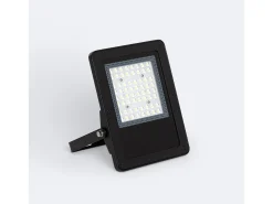Foco Proyector LED 50W Regulable 0-10V 170 lm/W IP65 ELEGANCE Slim PRO Negro 3000K 120º Blanco Cálido