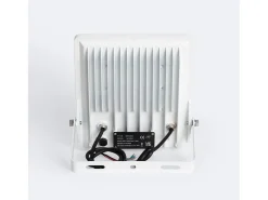 Foco Proyector LED 100W Regulable 0-10V 170 lm/W IP65 ELEGANCE Slim PRO Blanco 3000K 90º Blanco Cálido