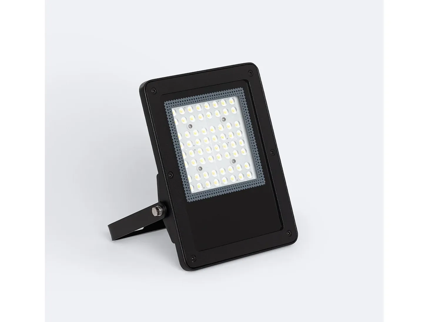 Foco Proyector LED 50W Regulable 0-10V 170 lm/W IP65 ELEGANCE Slim PRO Negro 3000K 30º Blanco Cálido