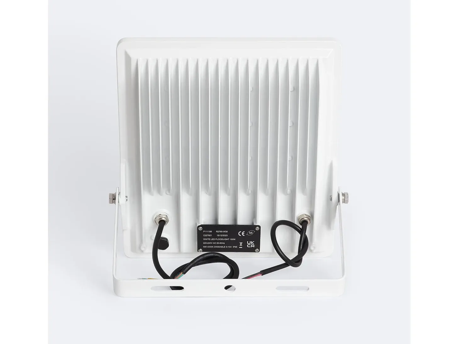 Foco Proyector LED 150W Regulable 0-10V 170 lm/W IP65 ELEGANCE Slim PRO Blanco 4000K Asimétrica 120ºx50º Blanco Neutro