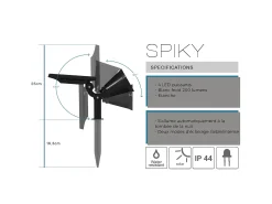 Foco solar 200LM SPIKY