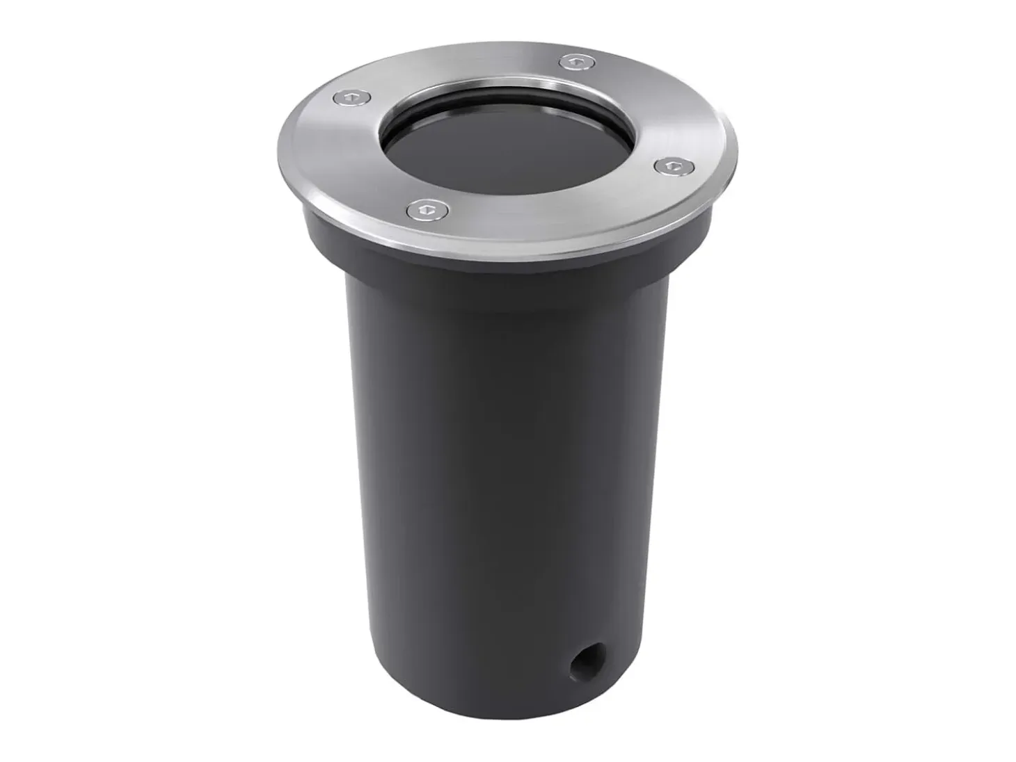 Focos LED empotrables de suelo de jardín redondos 3 uds ES246707