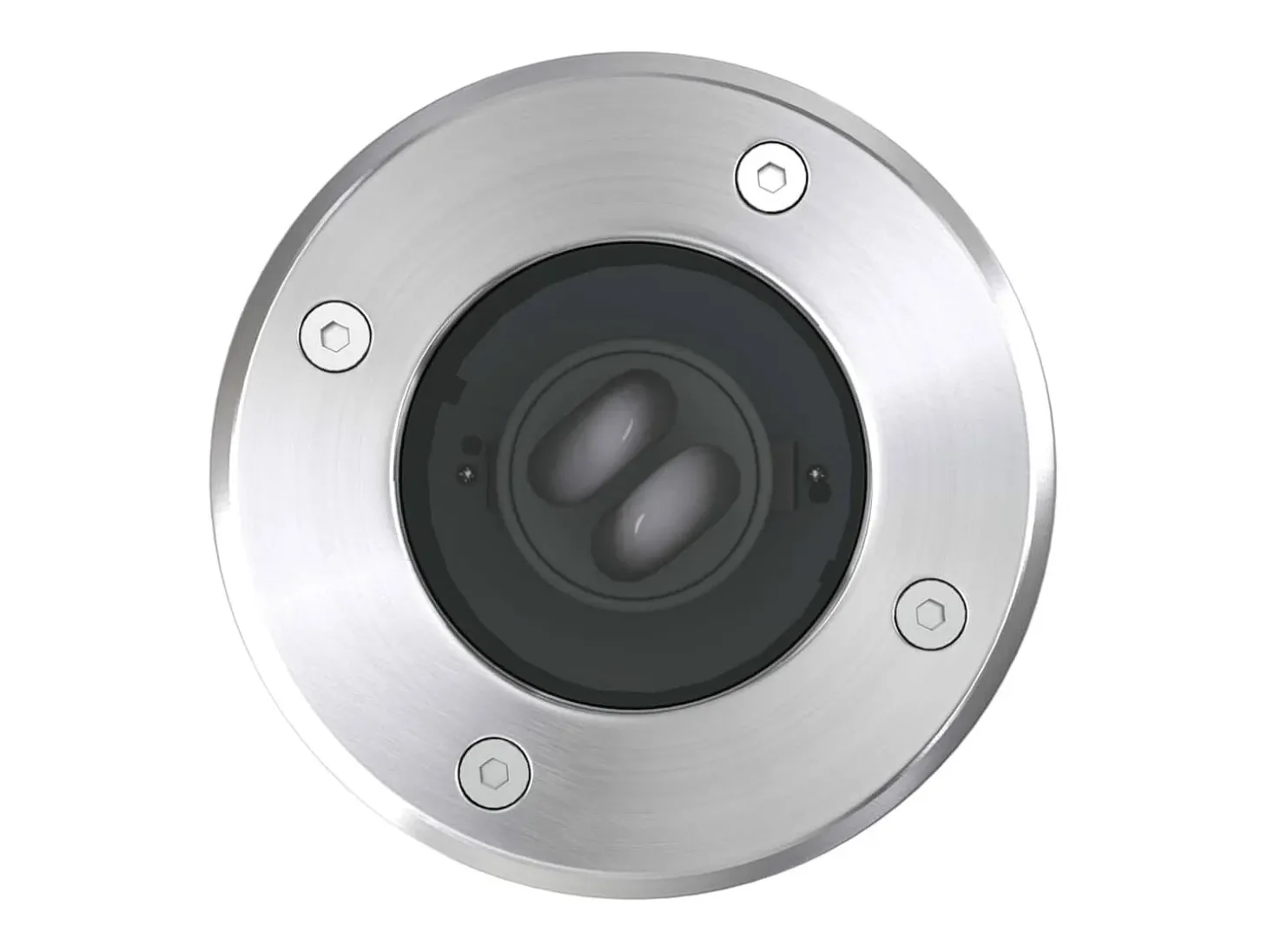 Focos LED empotrables de suelo de jardín redondos 3 uds ES246707