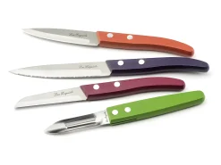 Forest - Juego de 4 cuchillo Essentiel " Madera teñida "