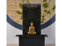 Fuente de resina de Buda Zenitude