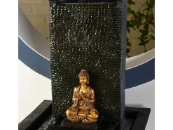 Fuente de resina de Buda Zenitude