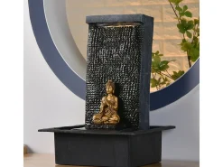 Fuente de resina de Buda Zenitude