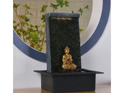 Fuente de resina de Buda Zenitude