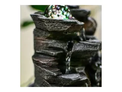 Fuente de resina natural Satya