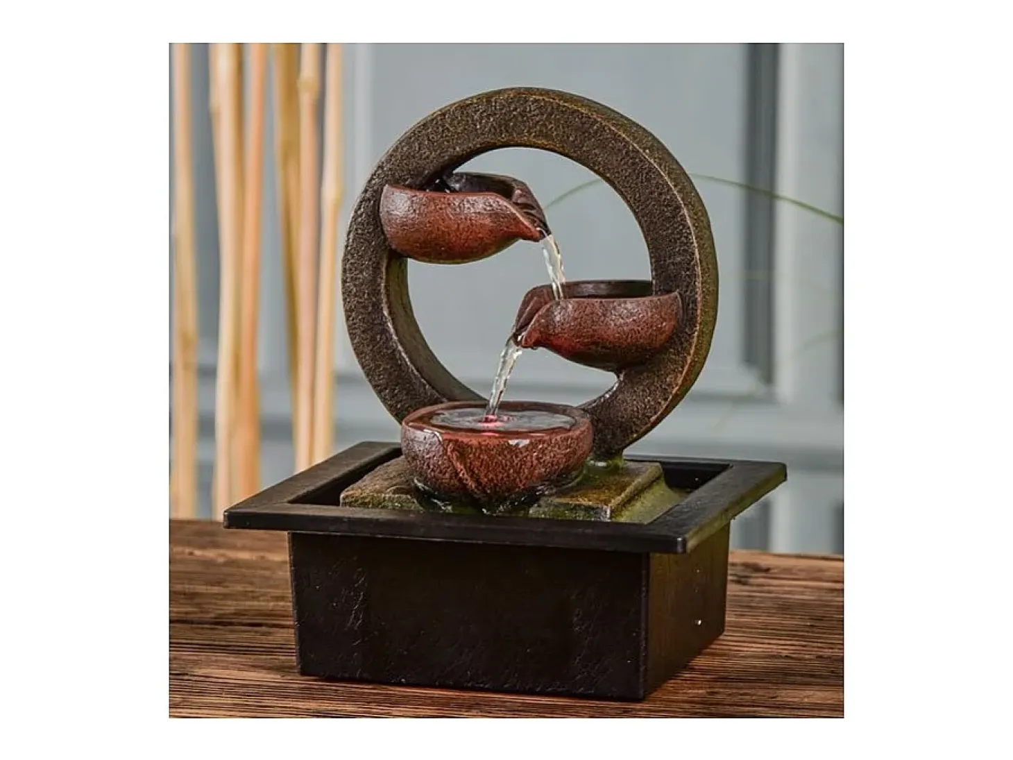 Fuente de resina Zen Terai