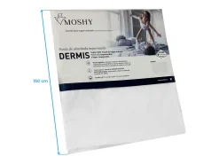 Funda Almohada Dermis Blanco Individual Antiácaros Transpirable 150 cm