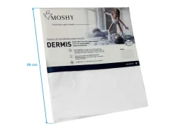 Funda Almohada Dermis Blanco Individual Antiácaros Impermeable 90 cm