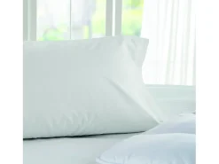 Funda almohada 90x45cm | PIKOLIN HOME | 100% Algodón | Blanco