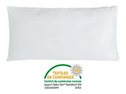 Funda de Almohada Infantil Juvenil Transpirable Impermeable 100% Algodón (70 cm)