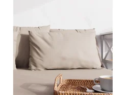 Funda de almohada lisa 50x70 cm ZZZ lino