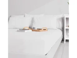 Funda de almohada lisa 63x63 cm ZZZ blanco