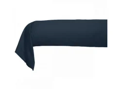Funda de almohada satén de algodón 43*185 cm azul marino