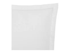 Funda de cojín algodón blanc de 50X70cm