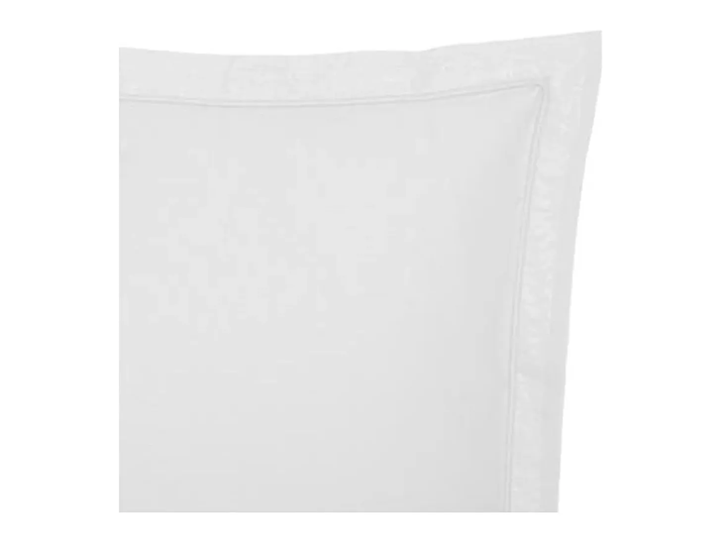 Funda de cojín algodón blanco 63x63cm