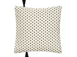 Funda de cojín con cara de cuerda 40 x 40 cm