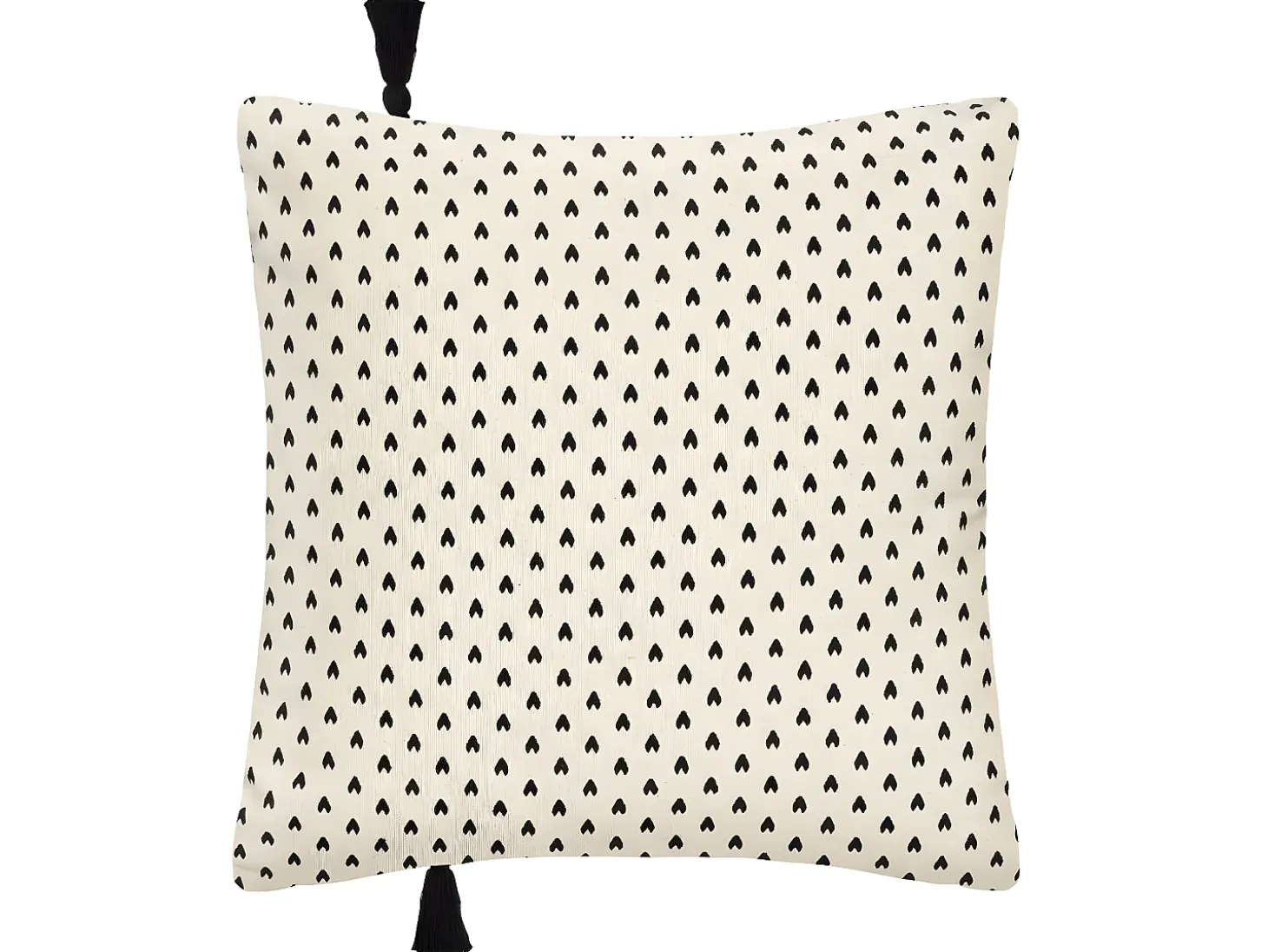Funda de cojín con cara de cuerda 40 x 40 cm