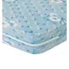 Funda de colchón elástica de 135x190x25 cm con cremallera reforzada en color azul Alba