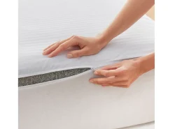 Funda de colchón 135x196cm| PIKOLIN HOME| 100% Algodón| Cremallera L