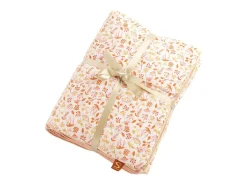 Funda de cuna de algodón rosa
