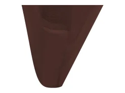 Funda de silla elástica 4 unidades marrón ES590534