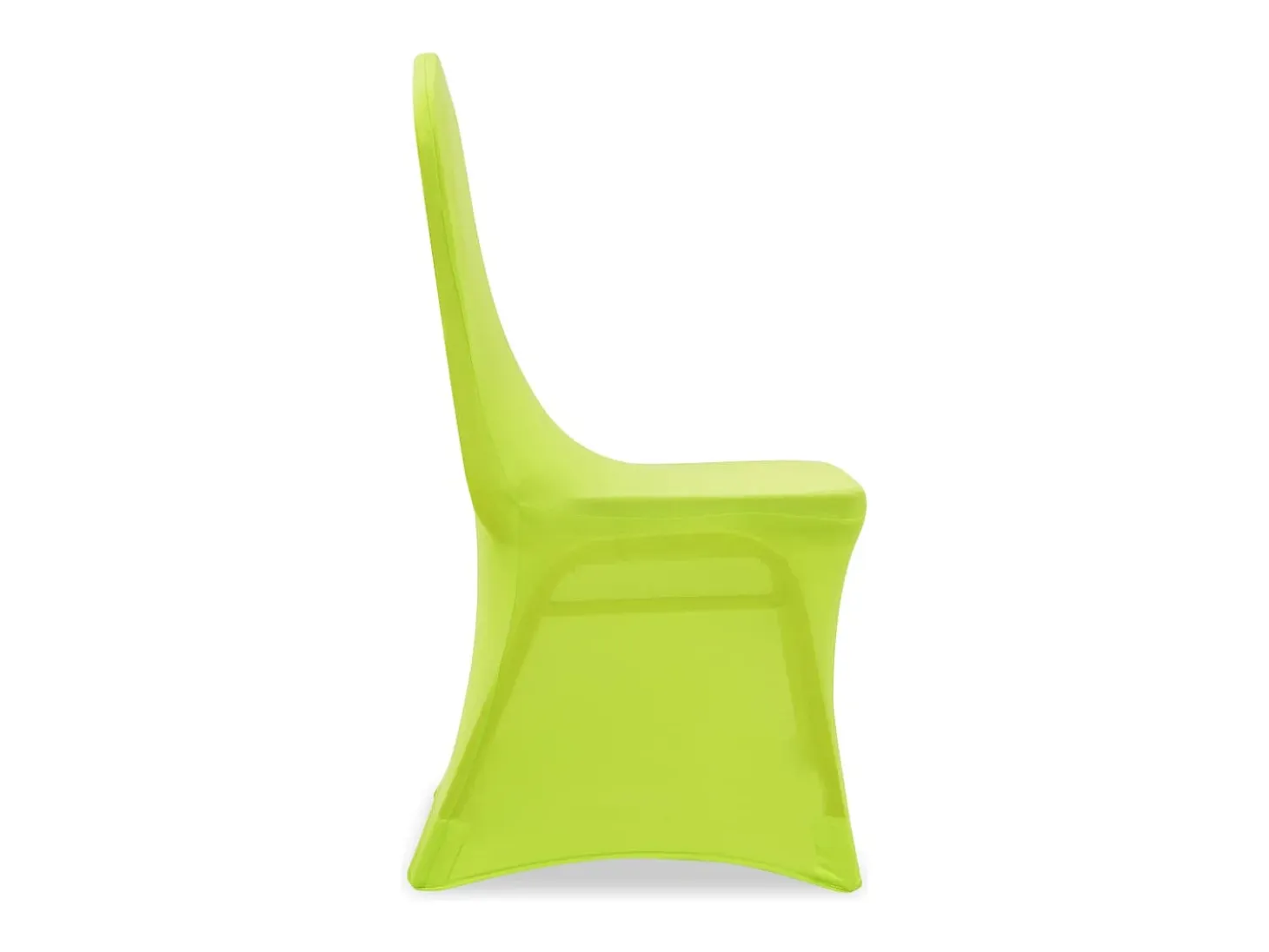 Funda de silla elástica 4 unidades verde ES397667