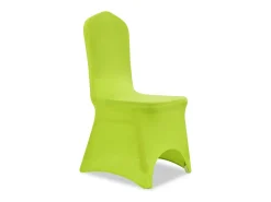 Funda de silla elástica 4 unidades verde ES397667