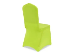Funda de silla elástica 4 unidades verde ES397667