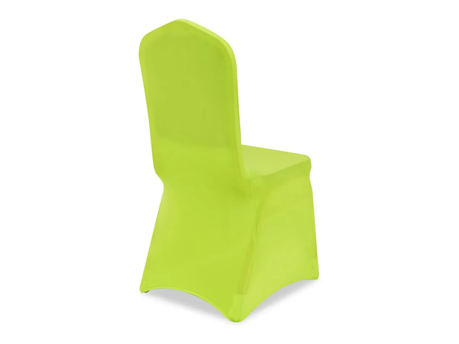 Funda de silla elástica 4 unidades verde ES397667