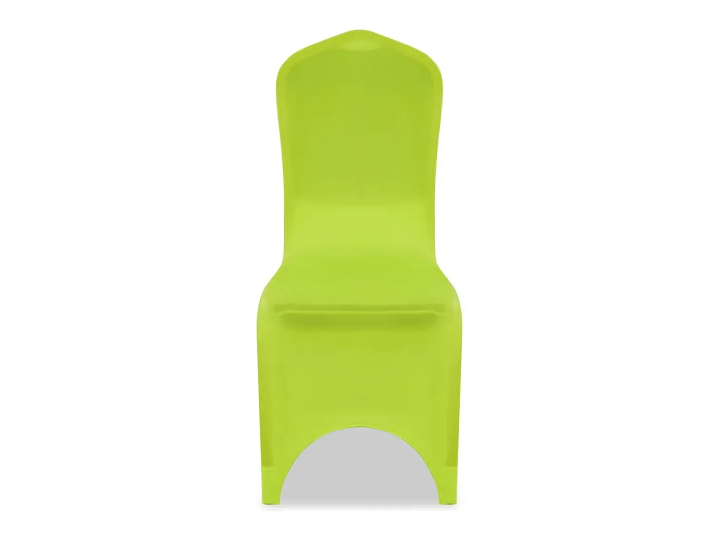 Funda de silla elástica 4 unidades verde ES397667