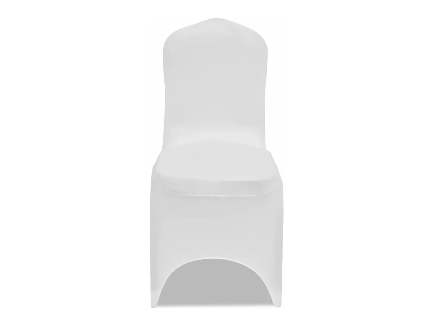 Funda de silla elástica color crema 24 unidades ES636810