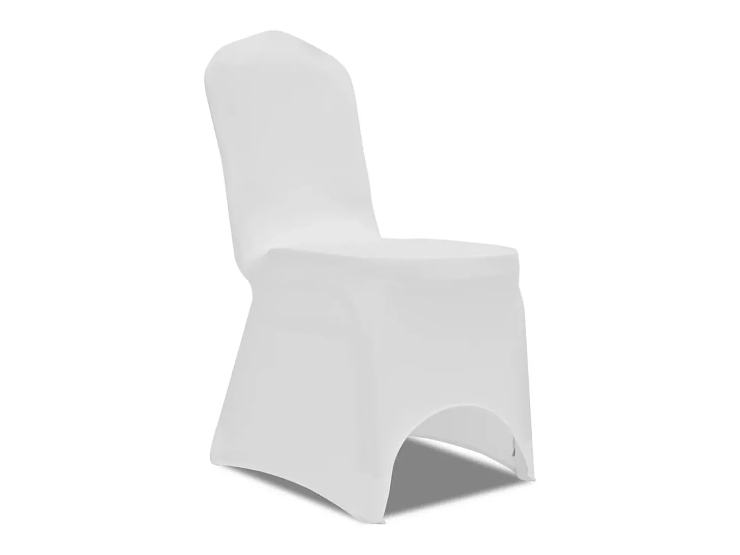 Funda de silla elástica color crema 18 unidades ES195413