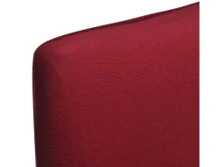 Funda de silla elástica recta 4 unidades burdeos ES521501