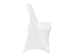 Funda de Silla SucceBuy 30 Piezas, Blanco, para la Decoración de Matrimonios y Fiestas