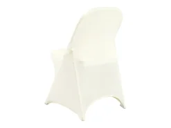 Funda de Silla SucceBuy 50 Piezas, Blanco Ívoro, Fundas de Protección Universal