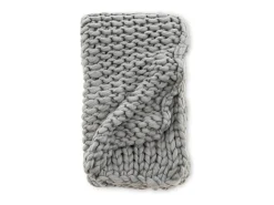 Funda de sofá de punto grande de poliéster Kate 170 x 130 cm