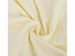 Funda elástica para sillón de 3 plazas poliéster jersey crema ES132287